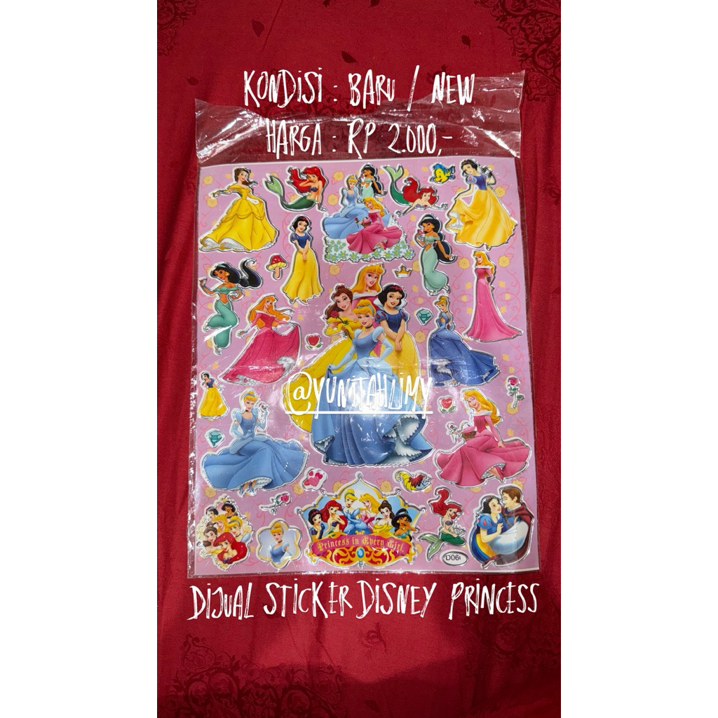 

Sticker Disney Princess