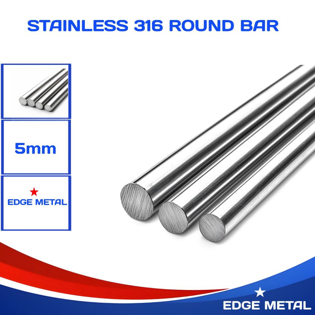 AS STEANLIS 316 DIAMETER 5MM X 1METER | AS SS 316L