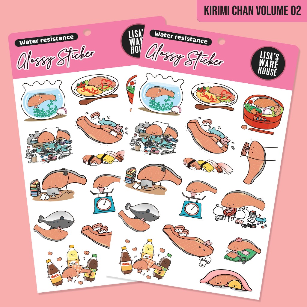 

Sticker Kirimi Chan Volume 02