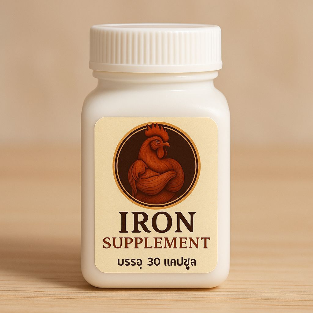 Iron Supplement Kalsium Ayam Thailand / Kalk Ayam