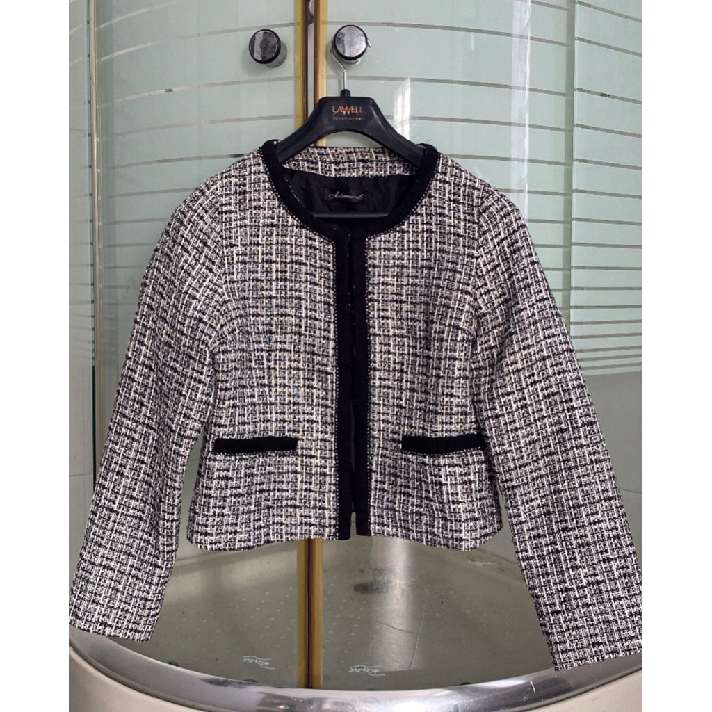 PRELOVED BLAZER TWEED