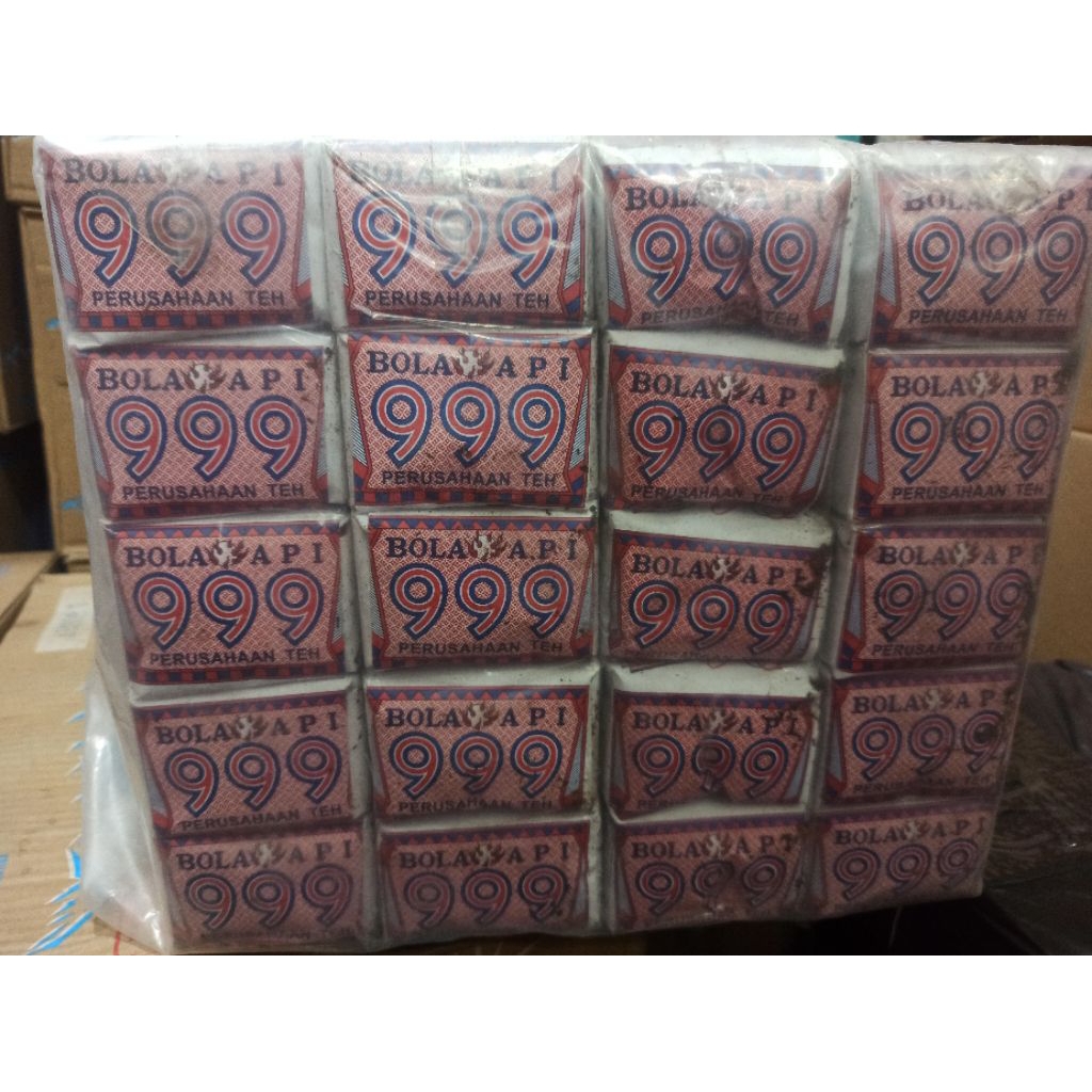 

Teh 999 Bola Api 40g 1 Bal (Isi 10 Slop)