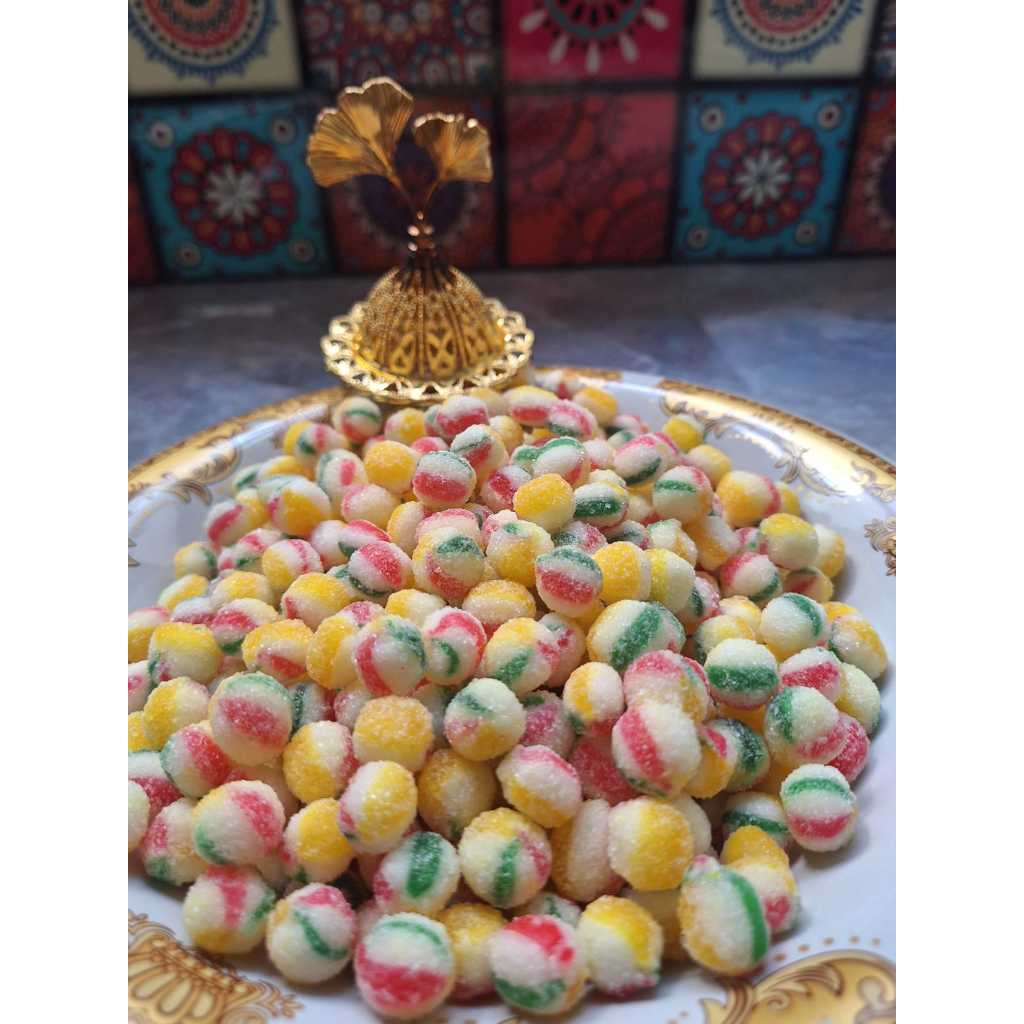 

Permen Rasa Buah Permen Kelereng 50 Gram Manis