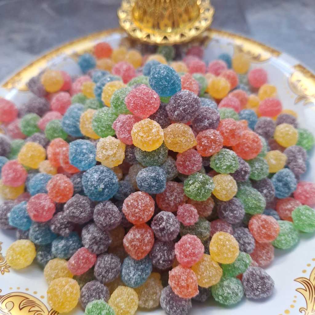 

Permen Rasa Buah Bulat Manis segar 50 Gram