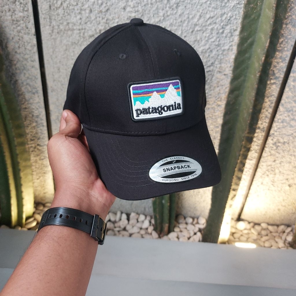 topi/caps Patagonia - hitam - ori impor BNIP