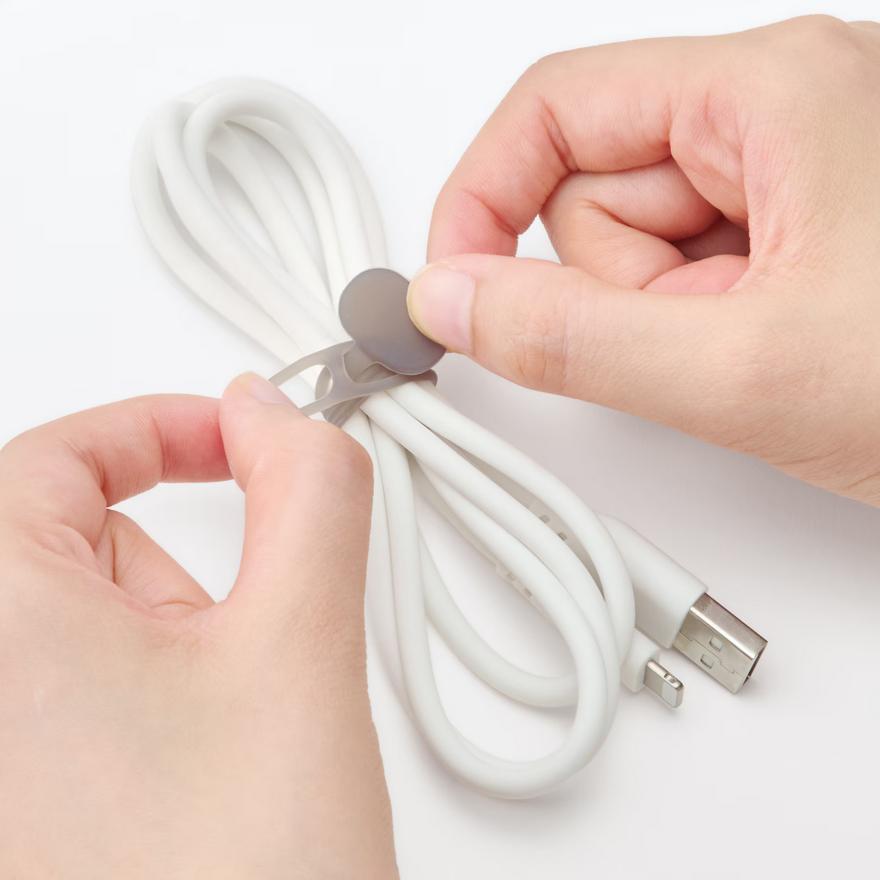 

alat serbaguna/ MUJI Silicone Multiband (Paket isi 12)/-stationary Silikon