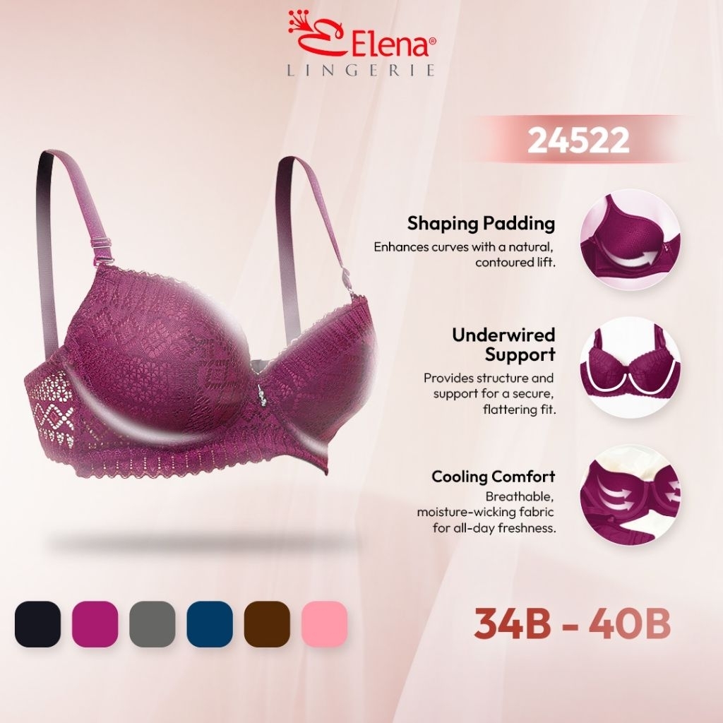 bh Elena 24522 cup B pake kawat
