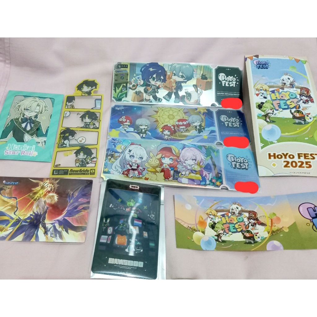 Honkai Star Rail Zenless Zone Zero Honkai Impact Hoyofest 2025 Convivium Charmony Holo Ticket Redeem