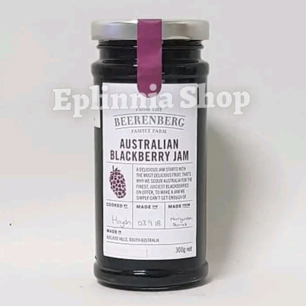 

Beerenberg Australian Blackberry Jam 300 gr - Selai Blackberry