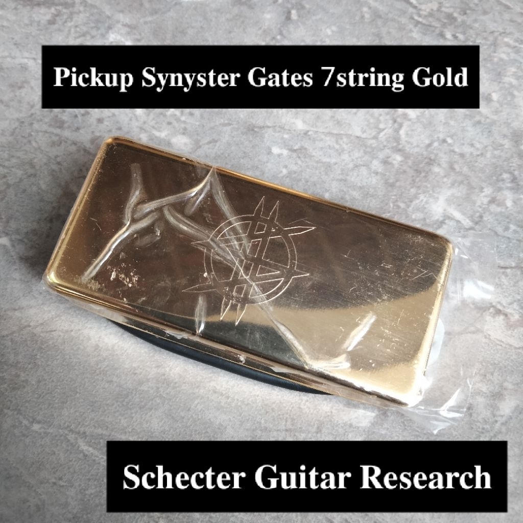 pickup gitar schecter research guitar synyster Gates 7string