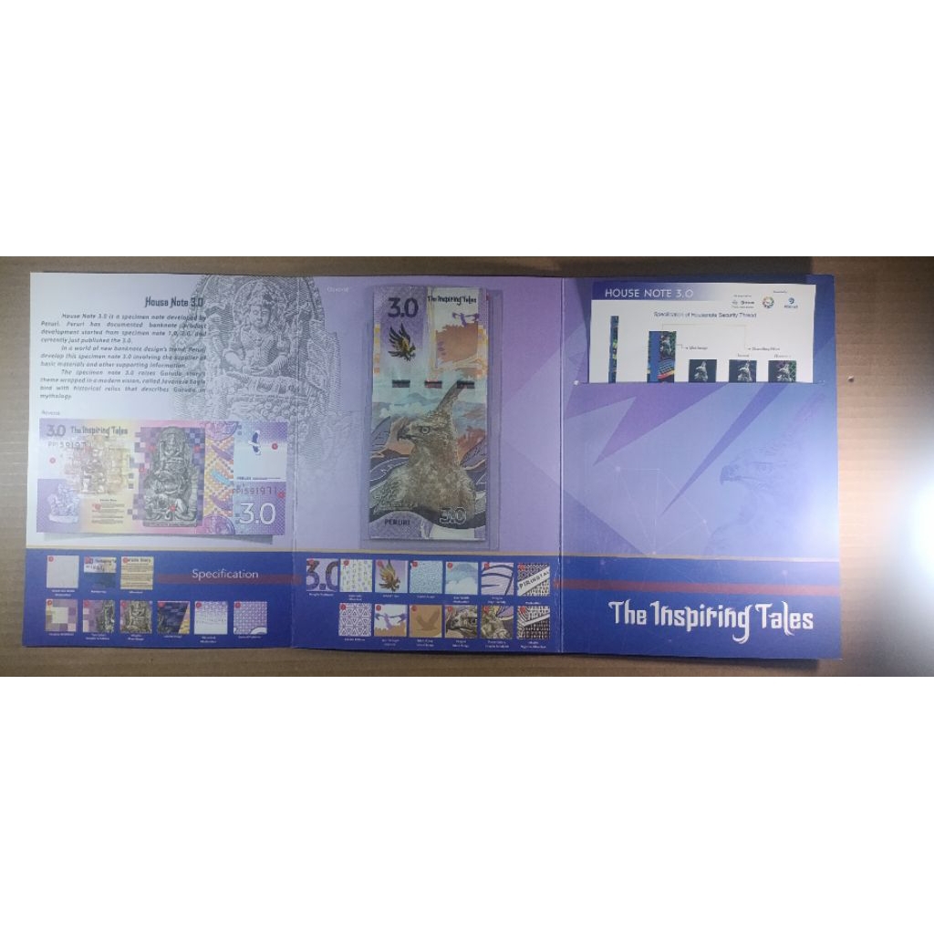 House Note Peruri 3.0 Inspiring Tales + FOLDER