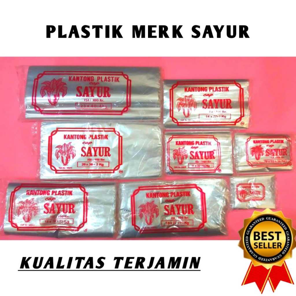 Plastik PP 11 x 22 [ Ukuran 1/2kg ]