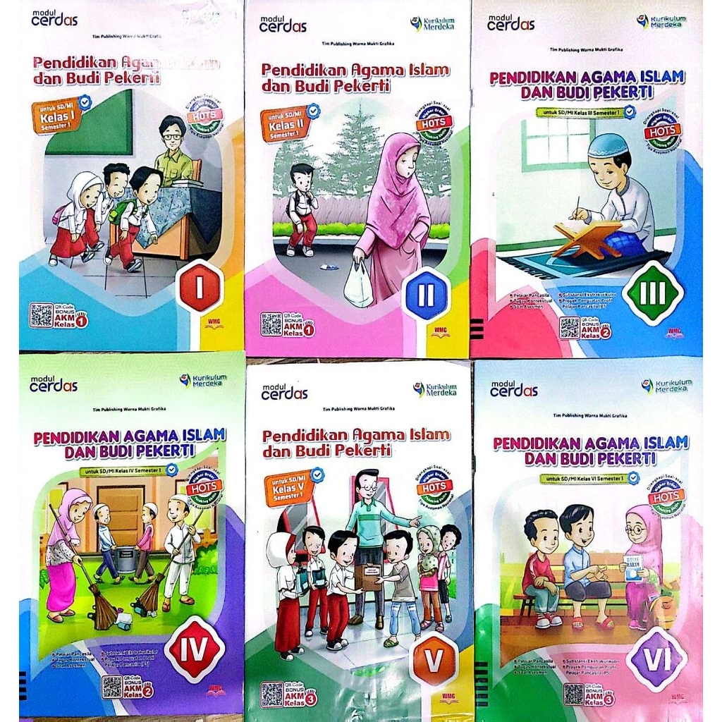 LKS SD MI PAI KELAS 1 SAMPAI 6 SEMESTER GANJIL KURIKULUM MERDEKA