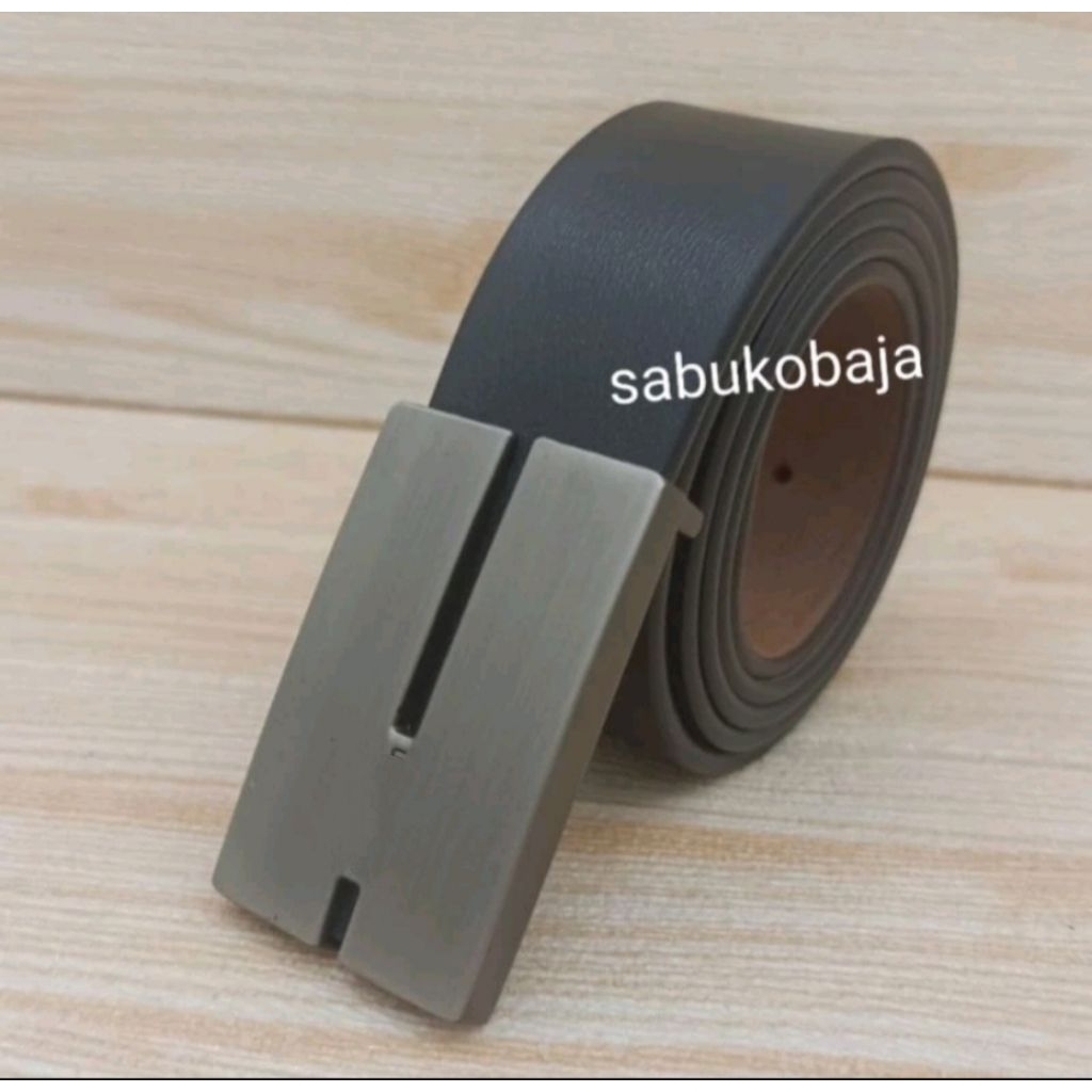 SABUK GESPER IKAT PINGGANG PRIA KULIT SELAPIS