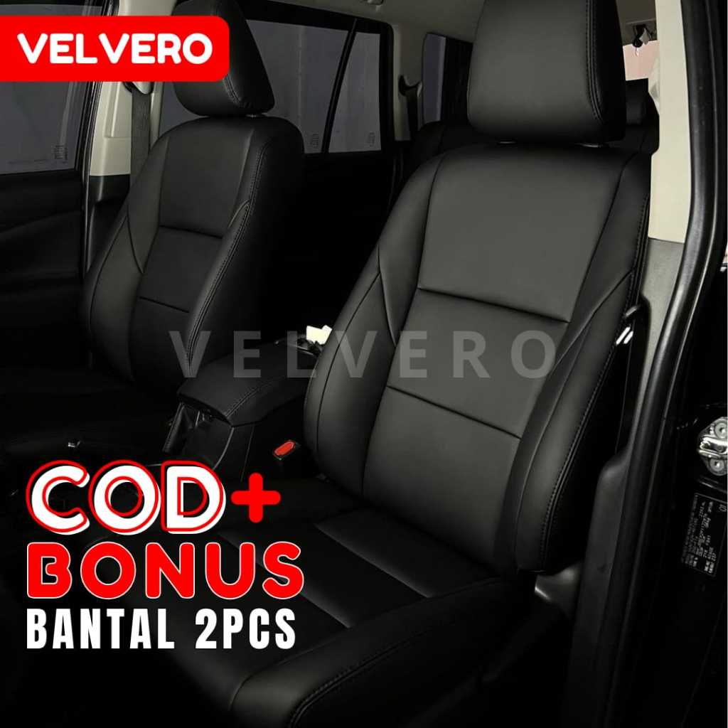 Sarung Jok Mobil Toyota Yaris TRD 2015-2020 Full Set 2 Baris Free Bantal