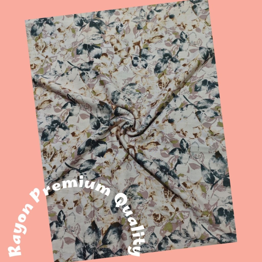 Kain rayon viscose premium / rayon viscose premium / rayon viscose harga 0.5 meter