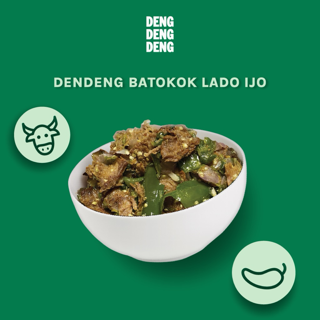 

Dendeng Batokok Lado Ijo - 200g - Frozen - Kemasan Vacuum Sealed