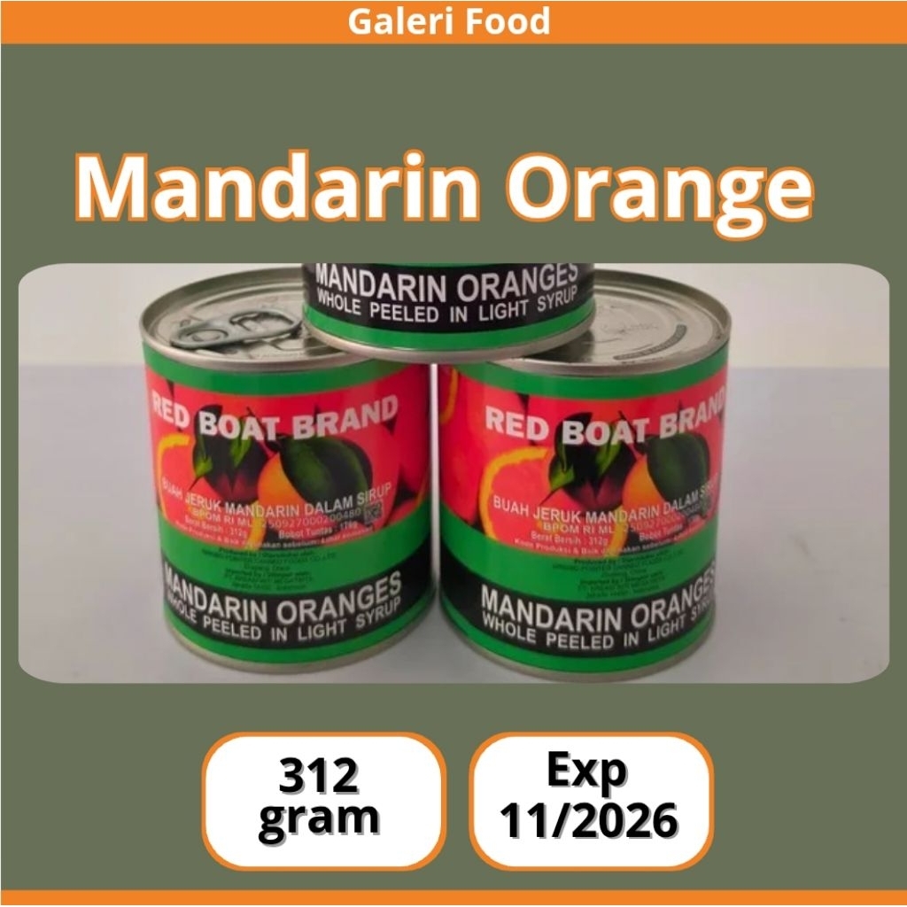 

Redboat Mandarin Orange 312gr