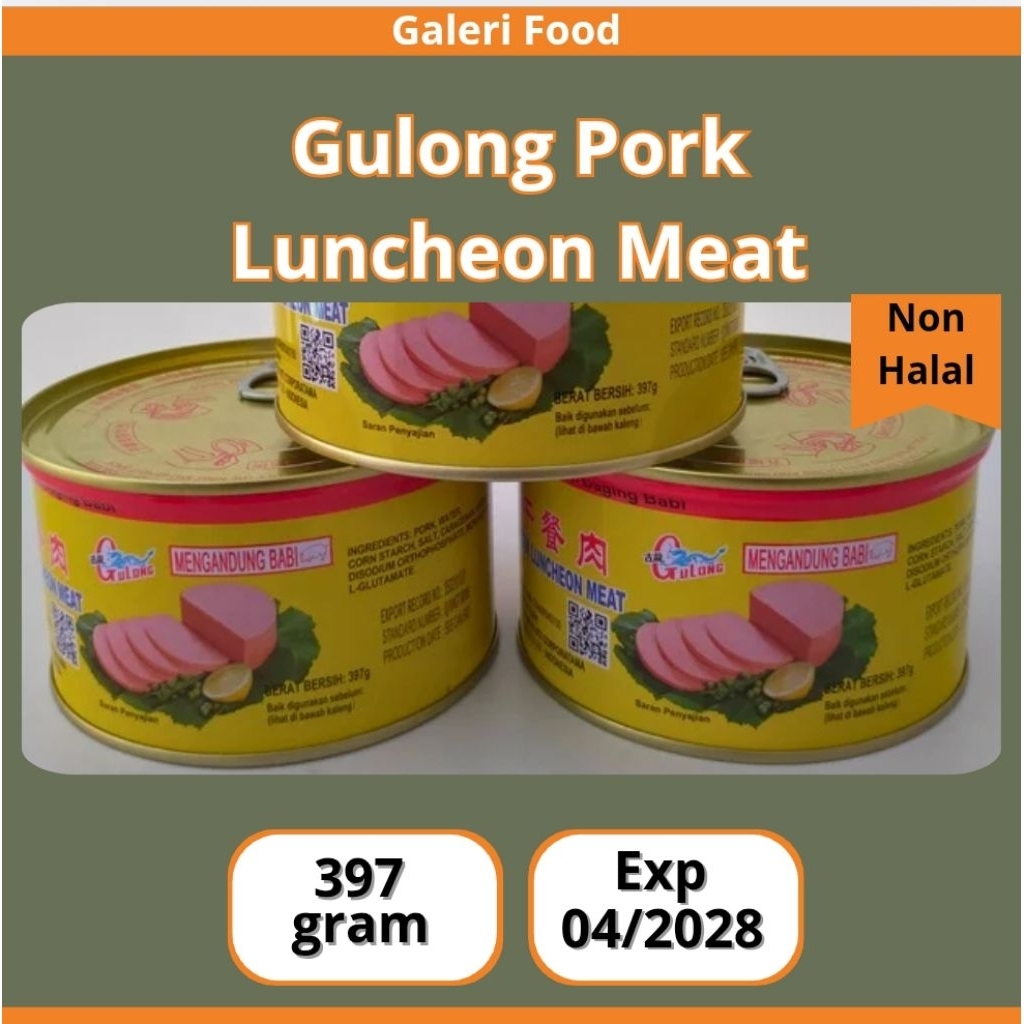 

Gulong Pork Luncheon Meat 397gr