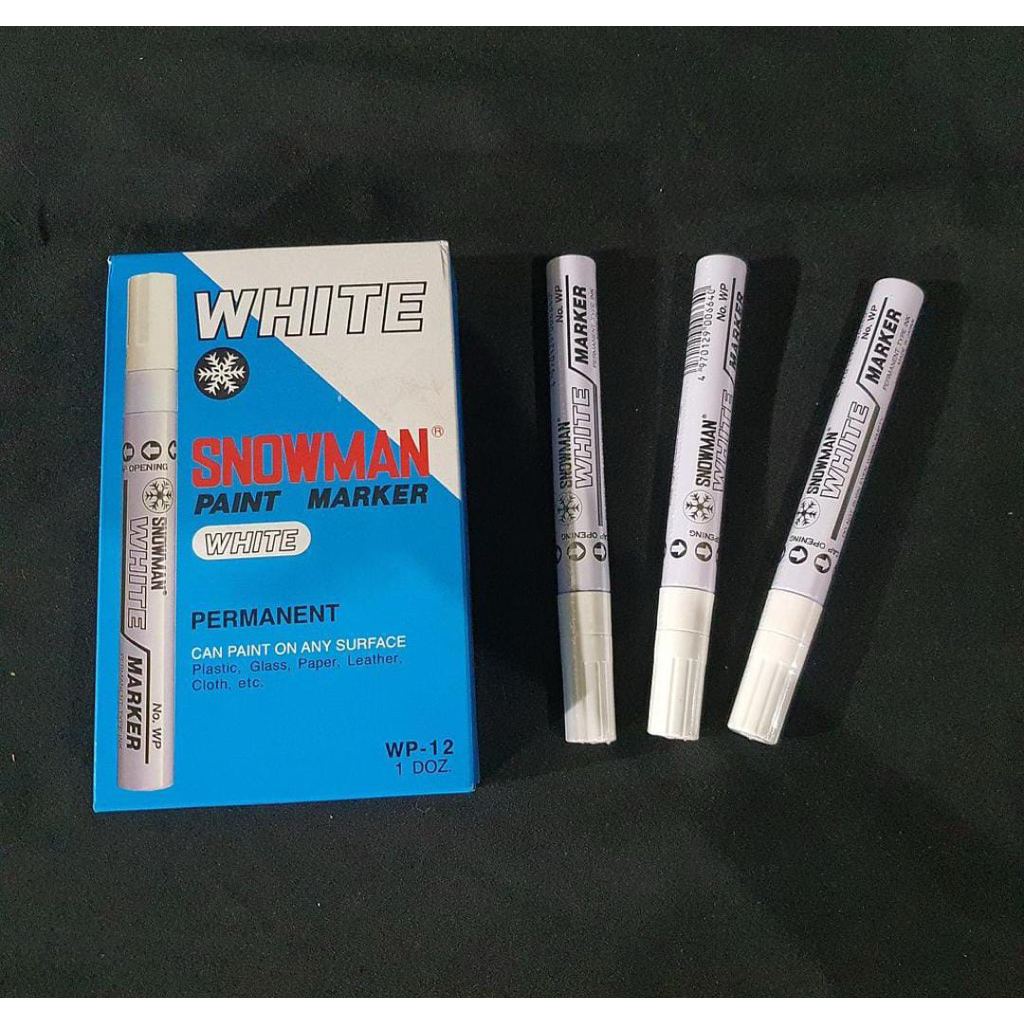 

Spidol White WP-12 Snowman - 5034275