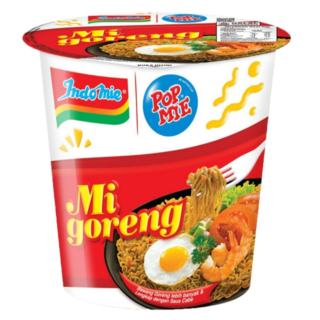 

Indomie Pop Mie Instan Cup Goreng 80 g