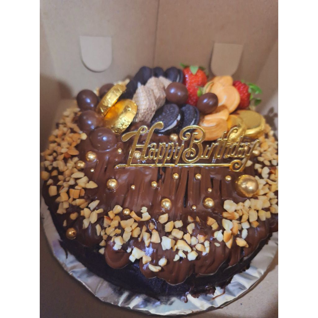 

Brownies kukus ulang tahun / kue ulang tahun / birthday cake premium