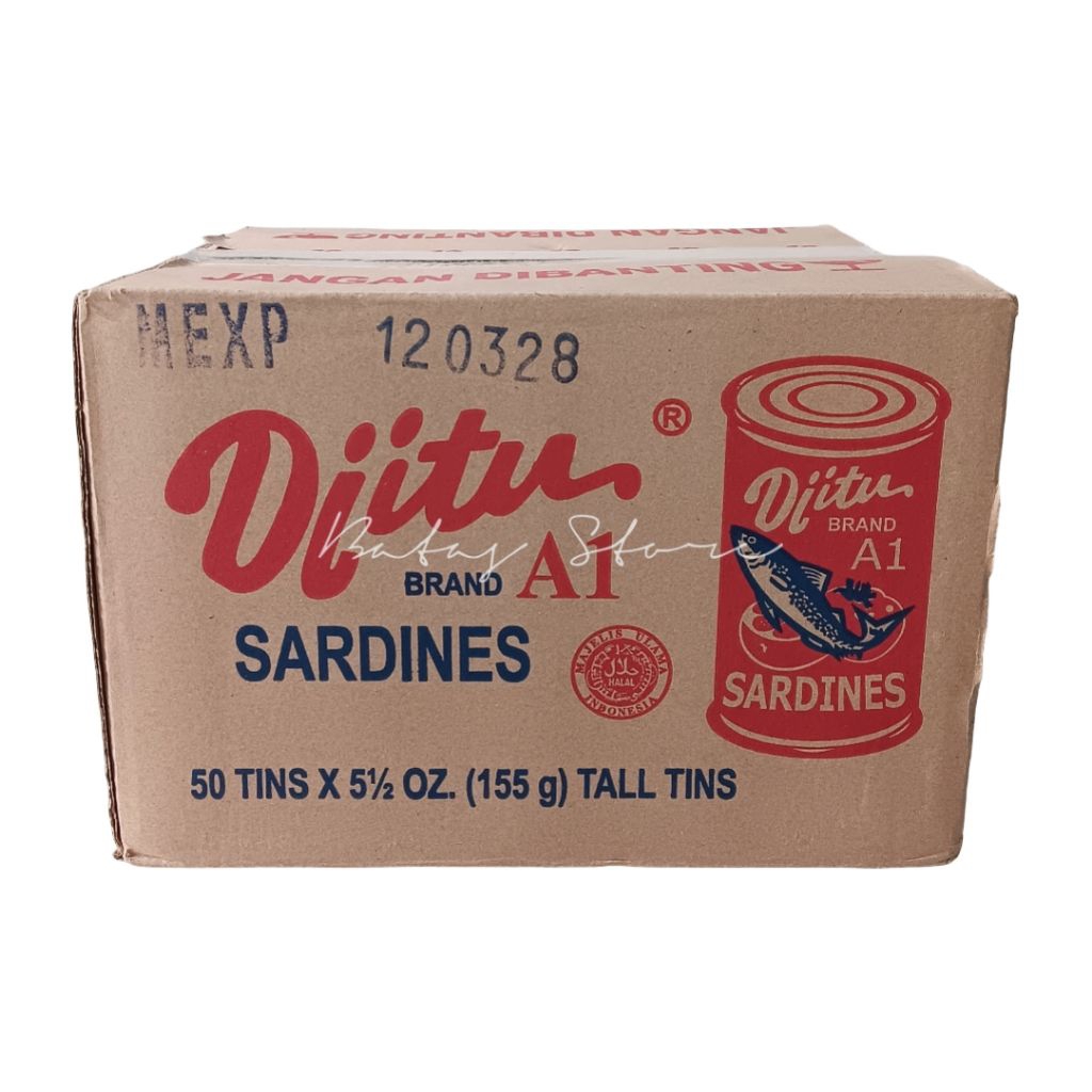 

Sarden Djitu 155g • 1 Dus Isi 50 Kaleng • Promo Murah