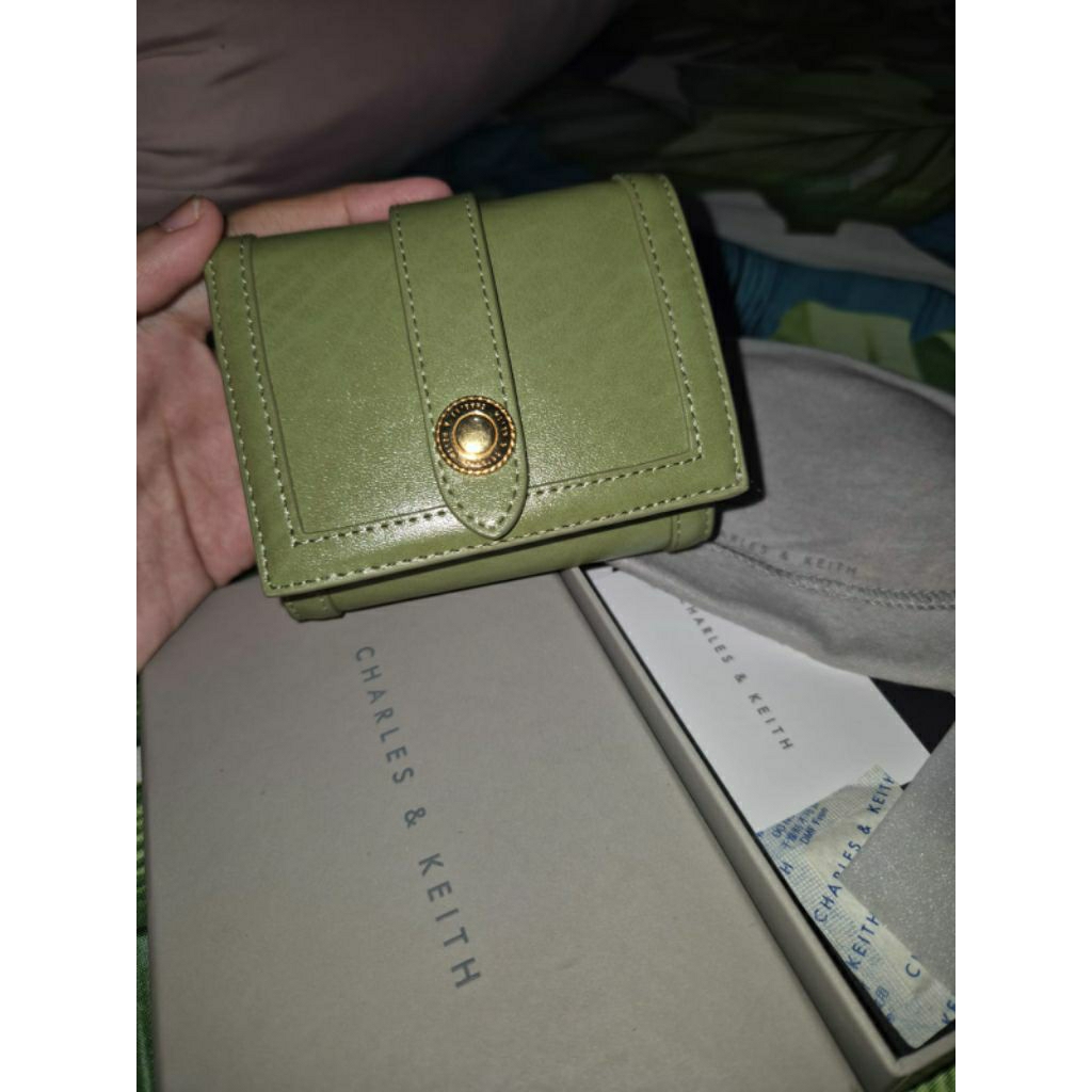 Dompet Charles & Keith Original / Dompet CK / Mini Wallet CK (Preloved)