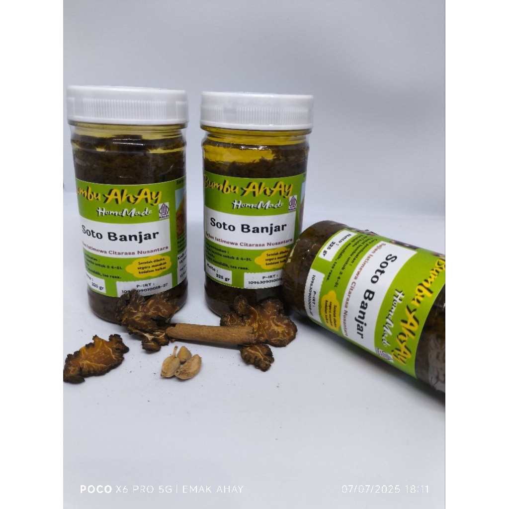 

bumbu ahay tabalong soto banjar