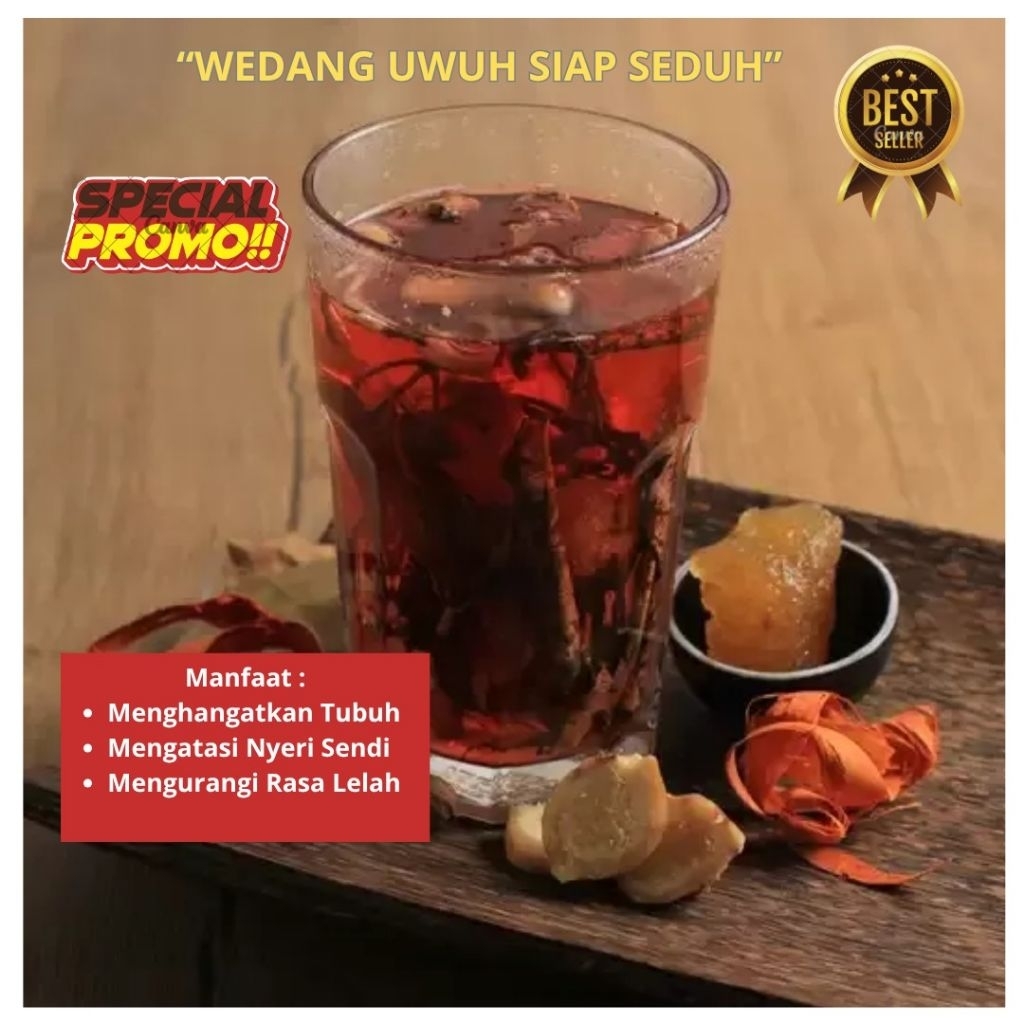 

Wedang Uwuh Komplit Minuman Herbal Tradisional