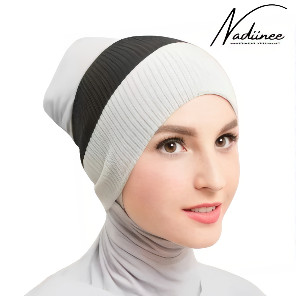 Ciput 2 Warna Bahan Rajut Premium Bandana Dalaman Aksesoris Hijab Nyaman Dipakai Berkualitas Stylish