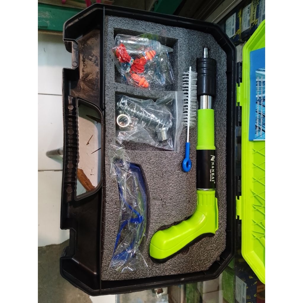 Alat paku tembak mini Ramset T500 - Stampset mini paku tembak