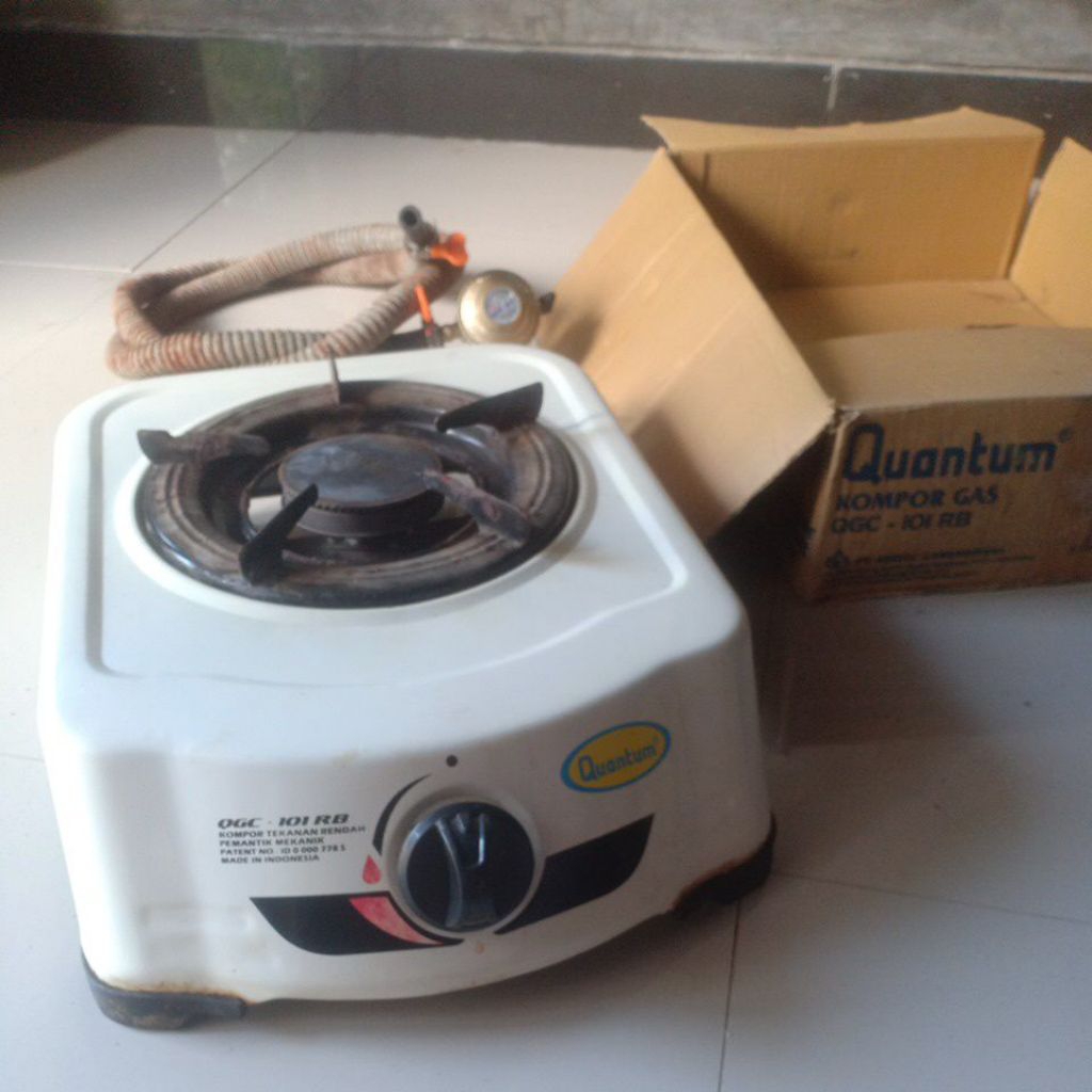 kompor gas satu tungku merk quantum