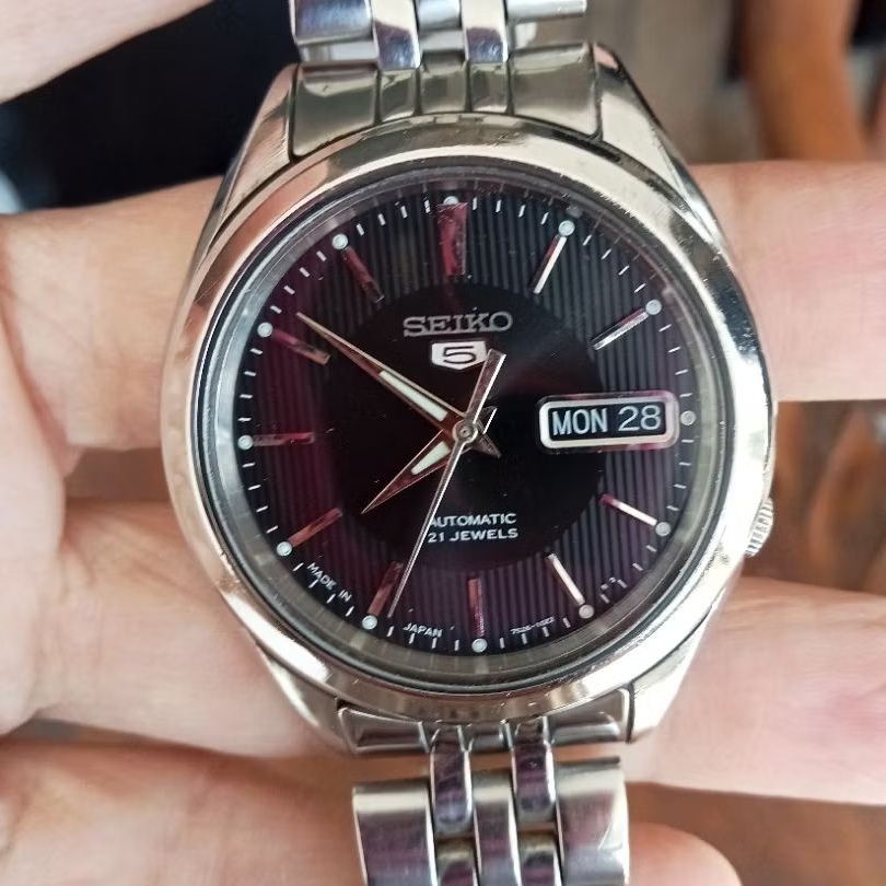 Seiko Automatic SNKL23 Cal 7s26-03V0 Black Dial