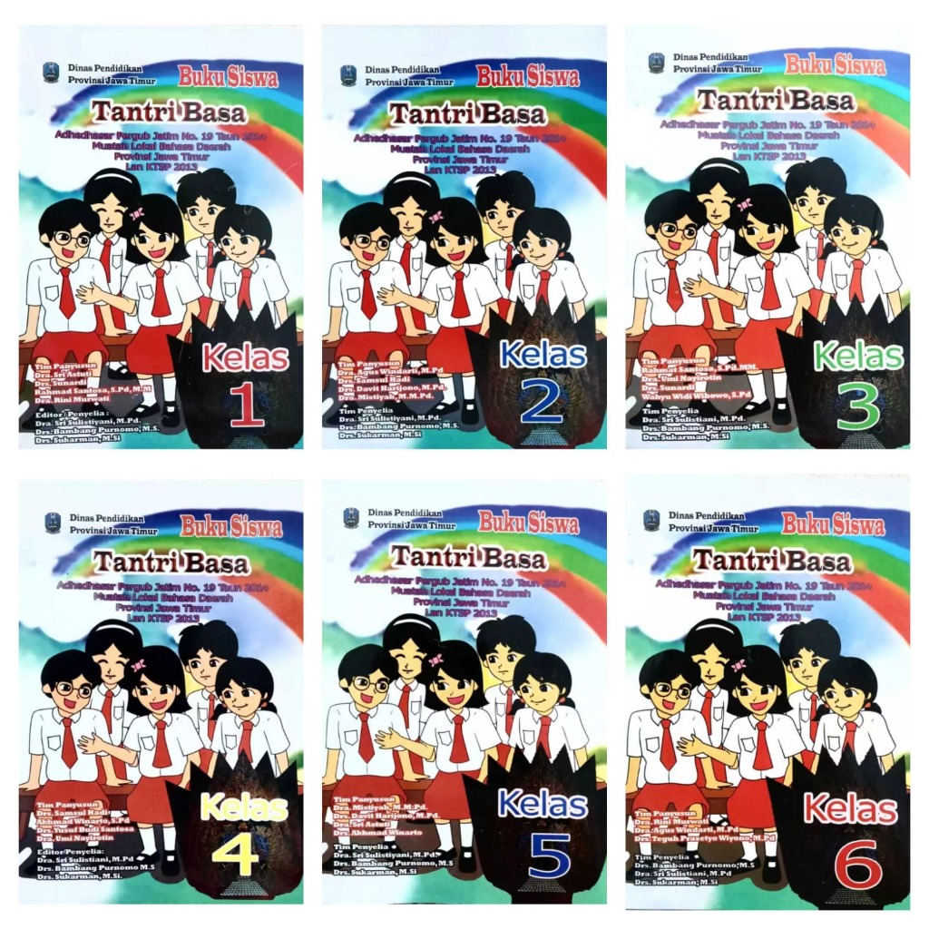 Tantri Bahasa Jawa Buku Siswa Kelas 1- 6 SD