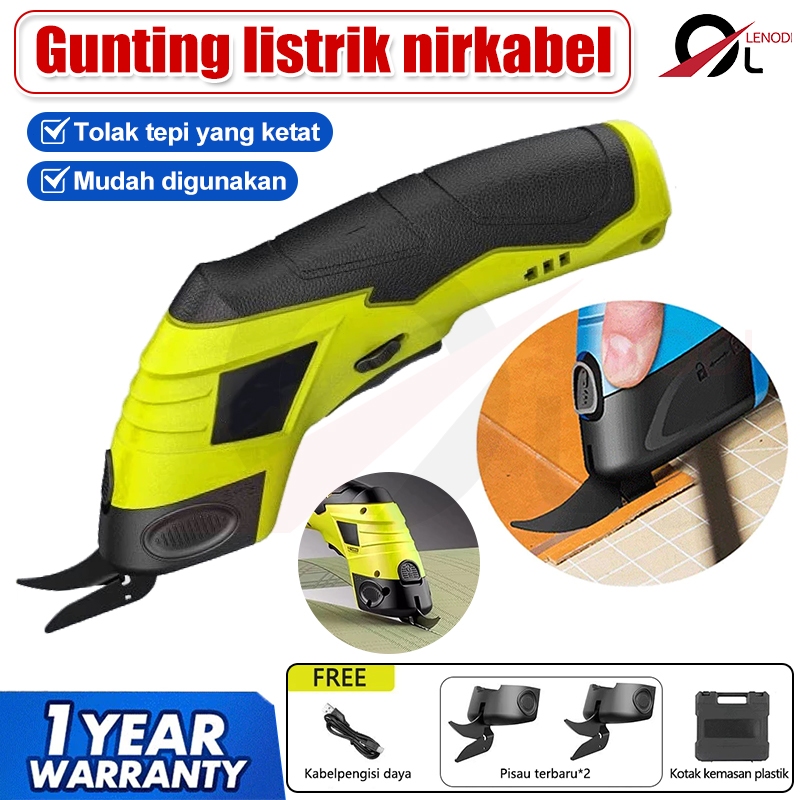 

Gunting Listrik Pemotong Kain Portabel Kain Tanpa Kabel Pemotong Isi Ulang USB Portabel Alat Pemotong Multifungsi /DIY Multifungsi Untuk Karton Kain Kulit