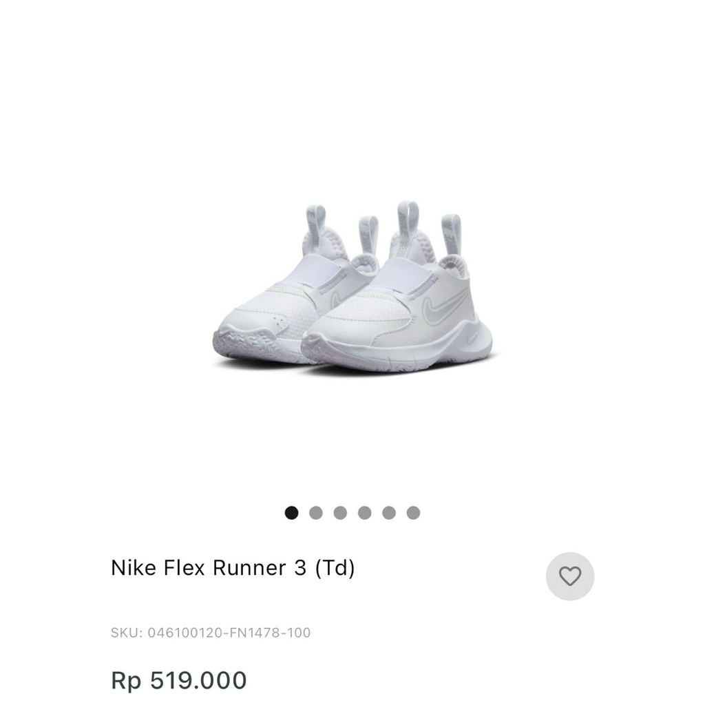 PRE❤️ Sepatu Anak Kids Prelove Nike Flex Runner 3