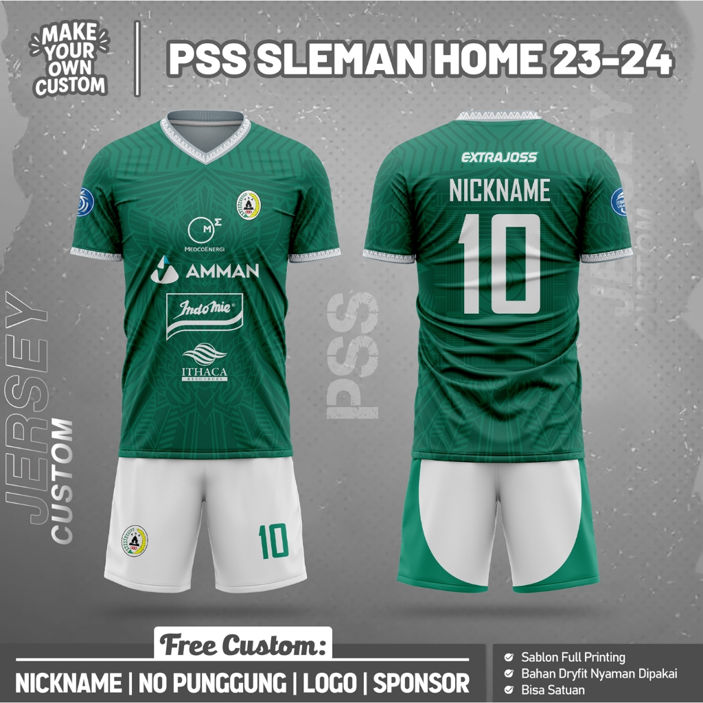 Jersey Anthony Pinthus Untuk Dewasa & Anak / Free Custom Nama dan Nomor Punggung / Jersey PSS Sleman
