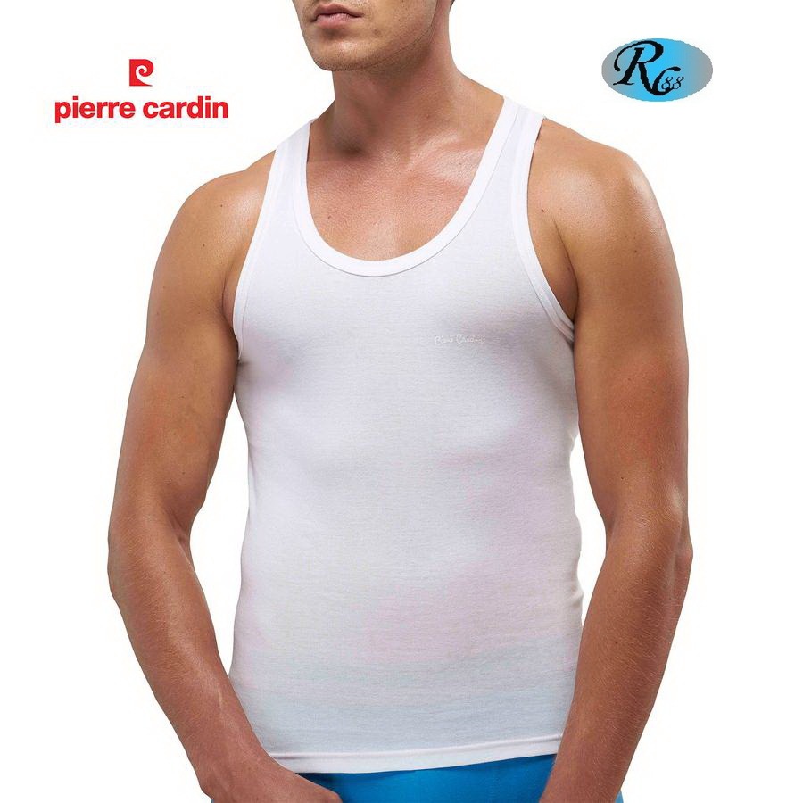 PIERRE CARDIN SINGLET PC5221, Kaos Dalam Pria - Putih