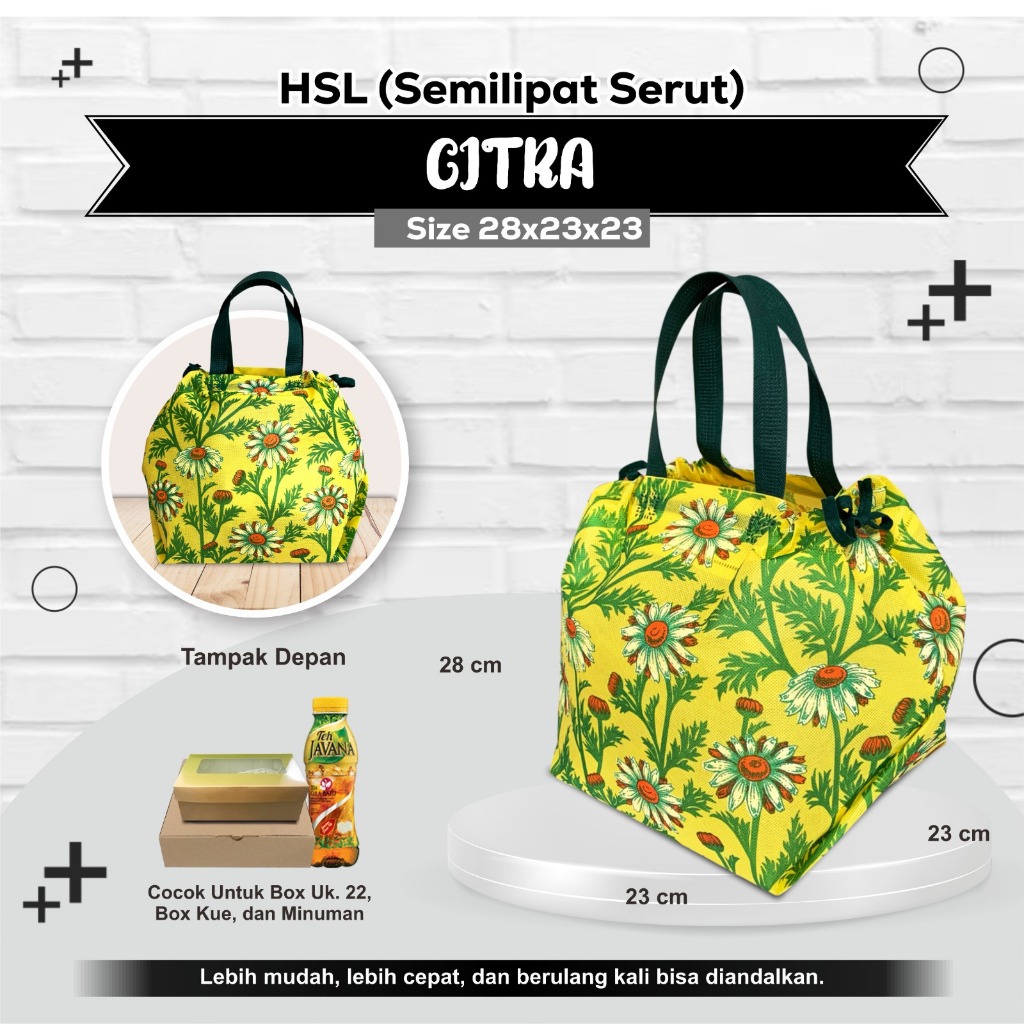 LUSINAN Tas Hajatan Motif Serut Tas Syukuran Tas Bingkisan Berkatan Tas Souvenir Hajatan Tas Motif