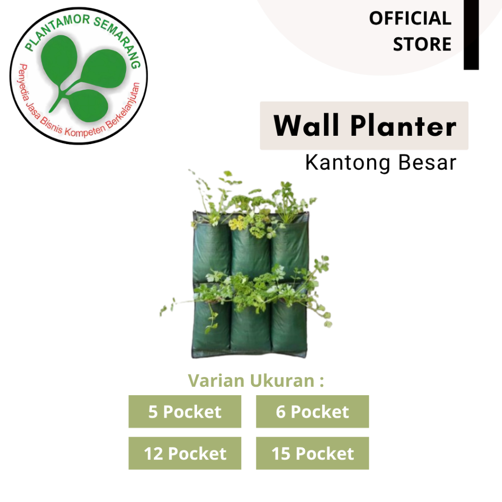 Wall Planter Kantong Besar