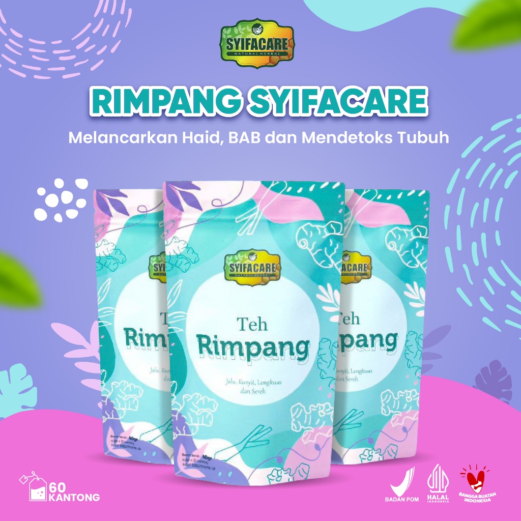 

Teh Rimpang 40gr Teh Celup Syifacare Detox JSR Ramuan Rempah Rimpang Ala Dr Zaidul Akbar BPOM