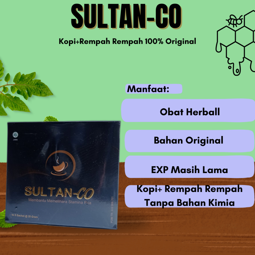 

Kopi Sultan Sultan-Co Kopi Herbal Membantu Memelihara Stamina Pria Kopi Bpak Promil Termurah Cod