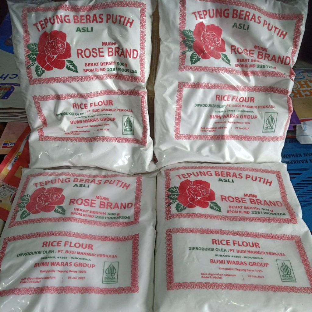 

TEPUNG BERAS ROSE BRAND 500g