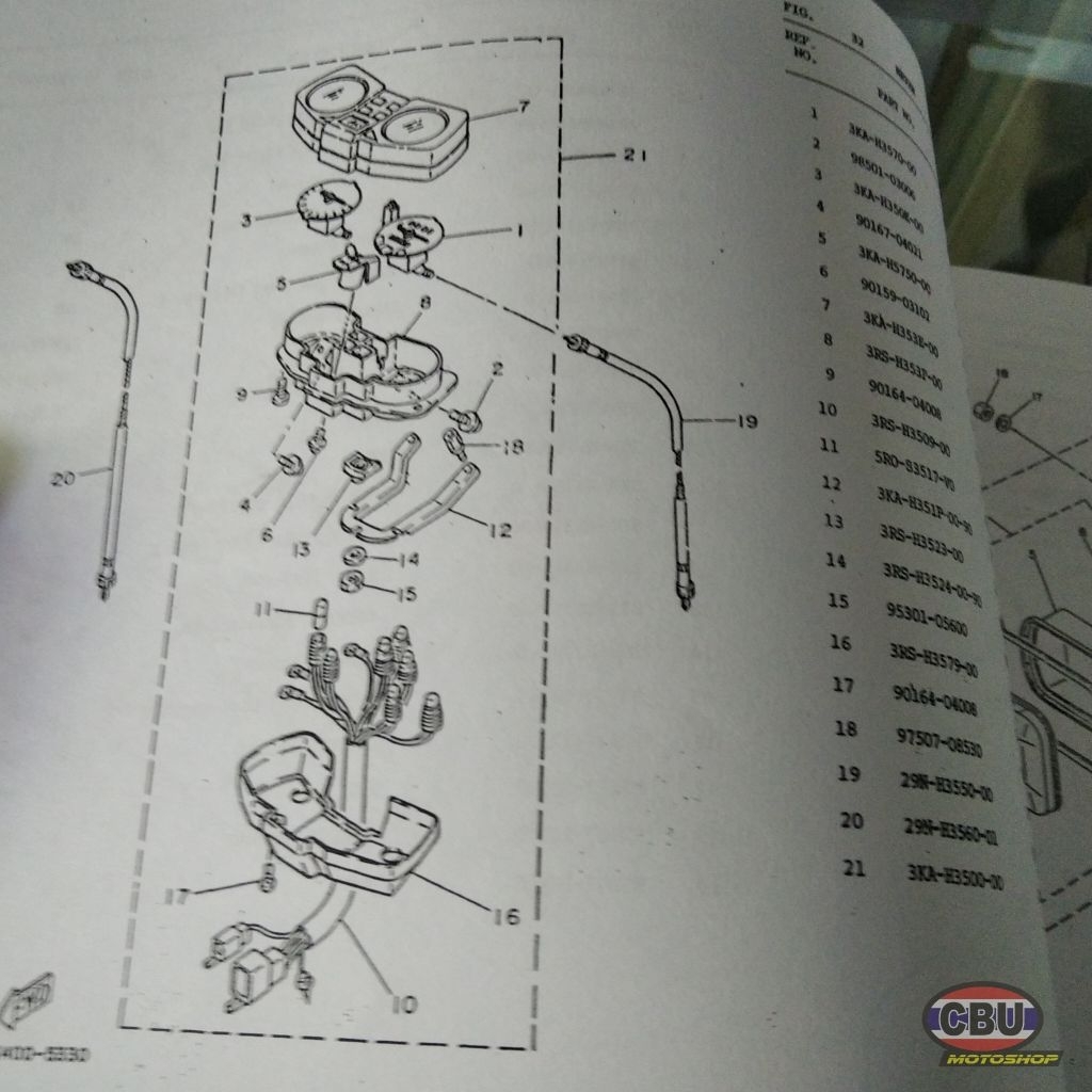 READY Buku Katalog RX King 1995 Master YCLS Biru Hitam Janda