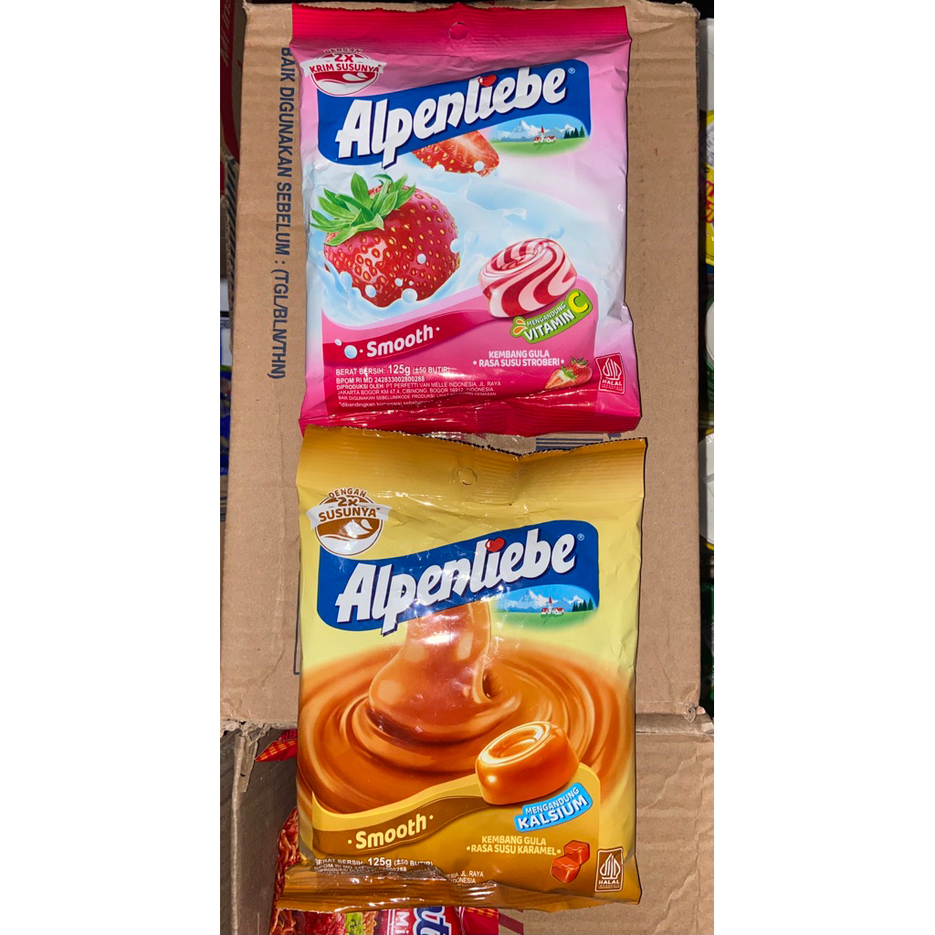 

Permen Alpenliebe 125g Isi 50