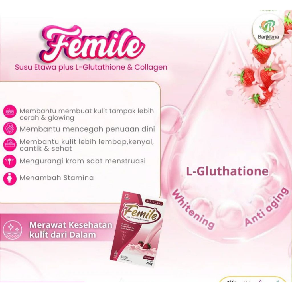 

FEMILE SUSU ETAWA + KOLAGEN