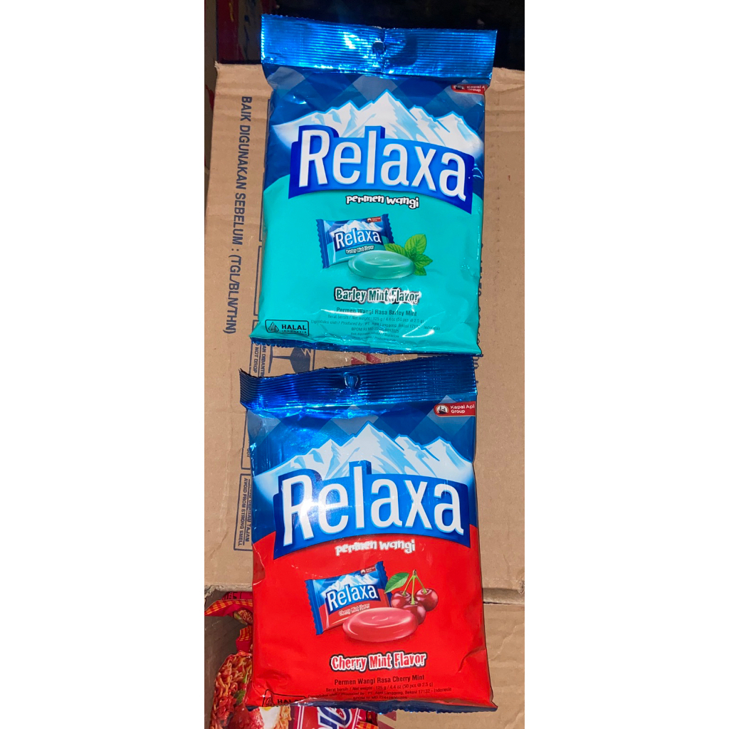 

Permen Relaxa 125g Isi 50