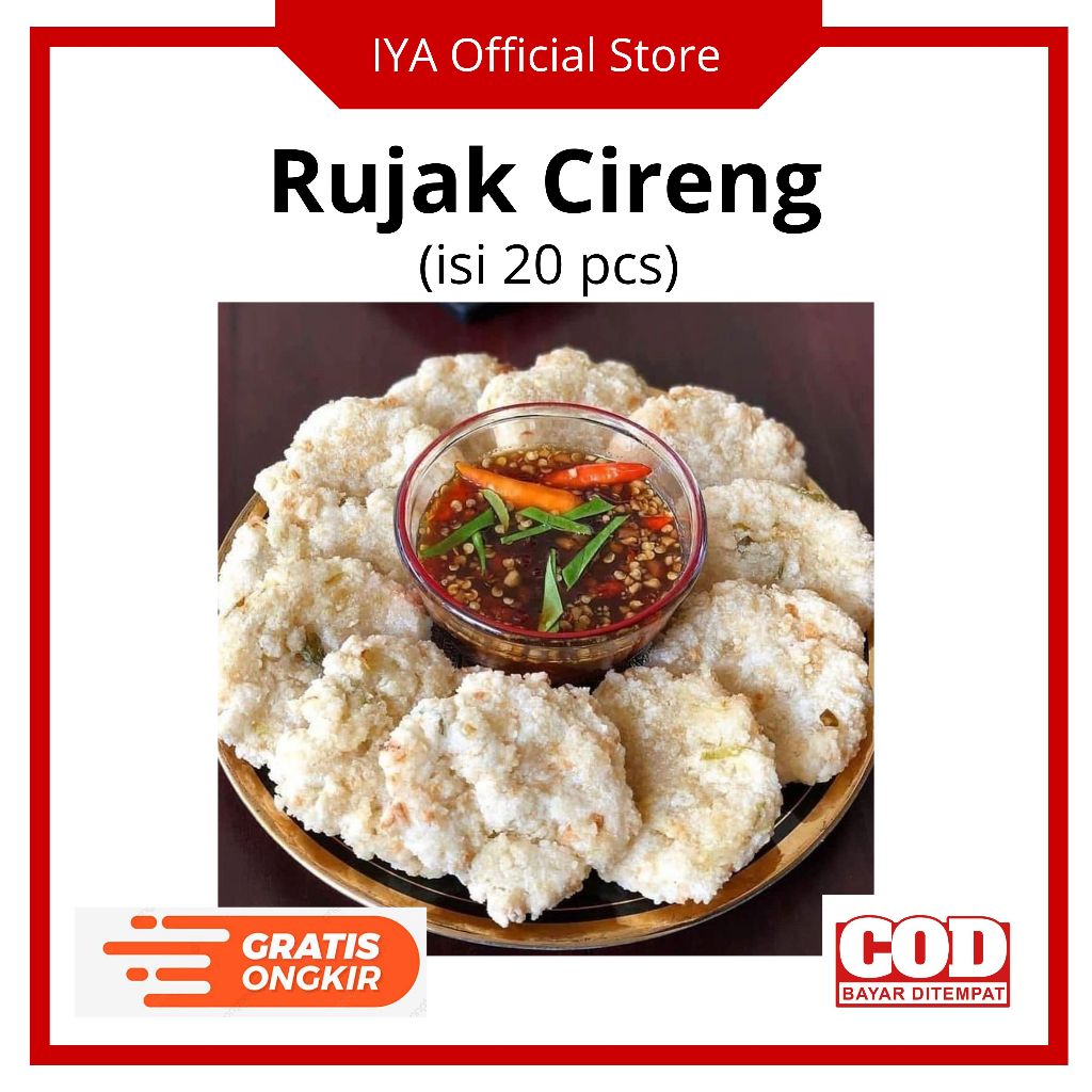 

Promo Rujak cireng isi 20 lengkap dengan bumbu rujak