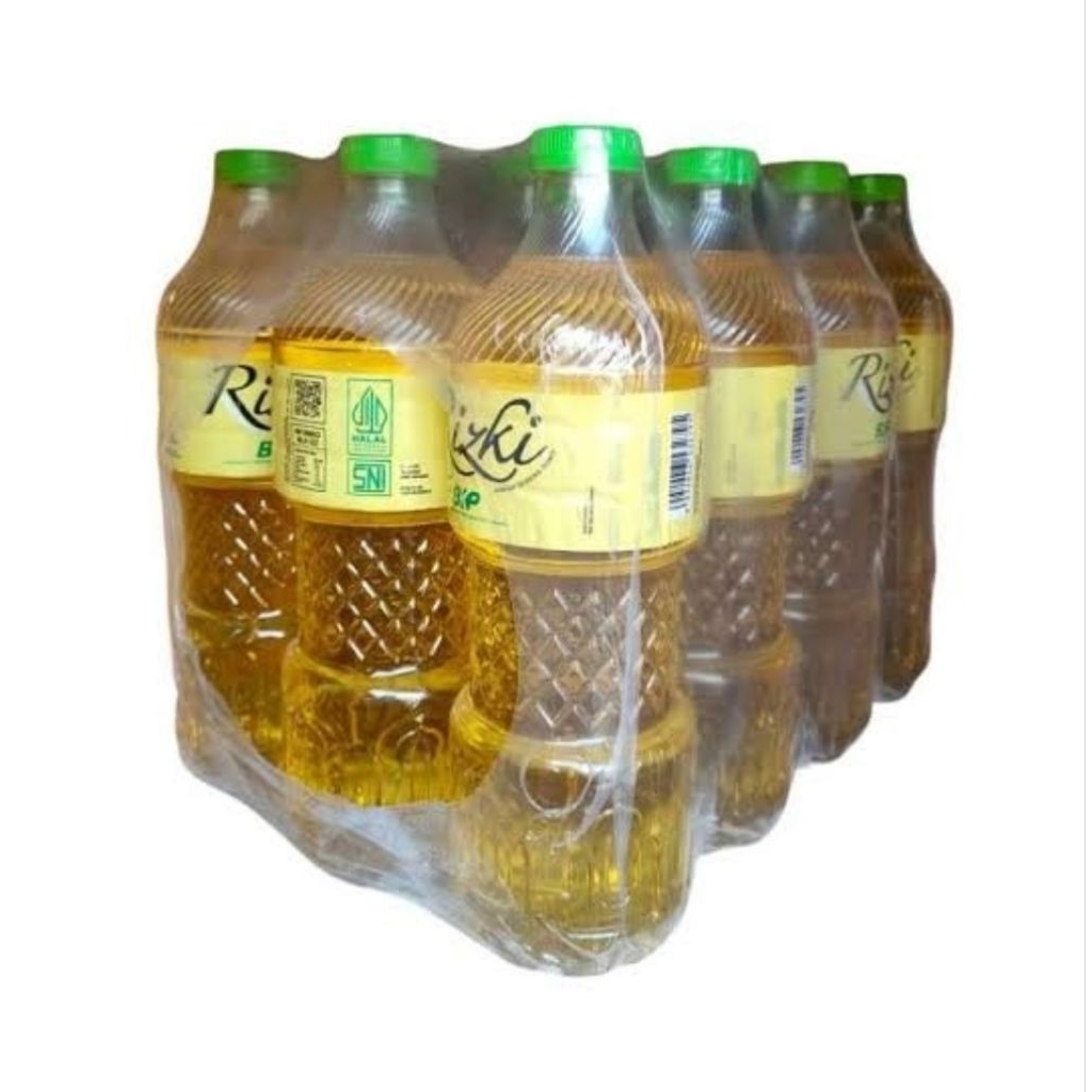 

MINYAK GORENG RIZKY BOTOL KRAT ISI 12 BOTOL@800 ML